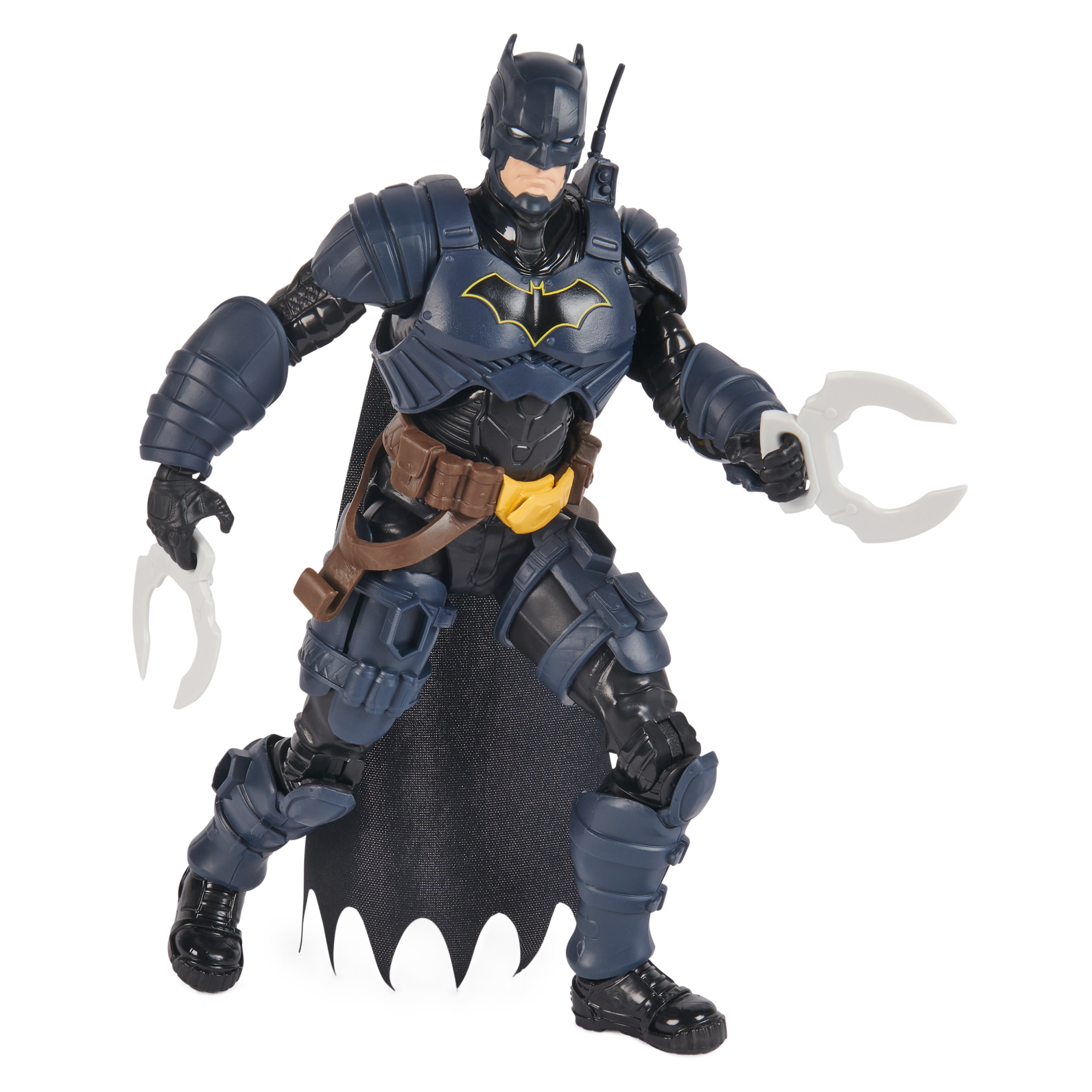 DC Comics , Action Figure Batman Adventures, Supereroe Giocattolo in Scala, Personaggio Batman Alto 30 cm, Supereroe con 16 Accessori e 17 Punti di Articolazione, Giochi per Bambini e Bambine, 4+ Anni