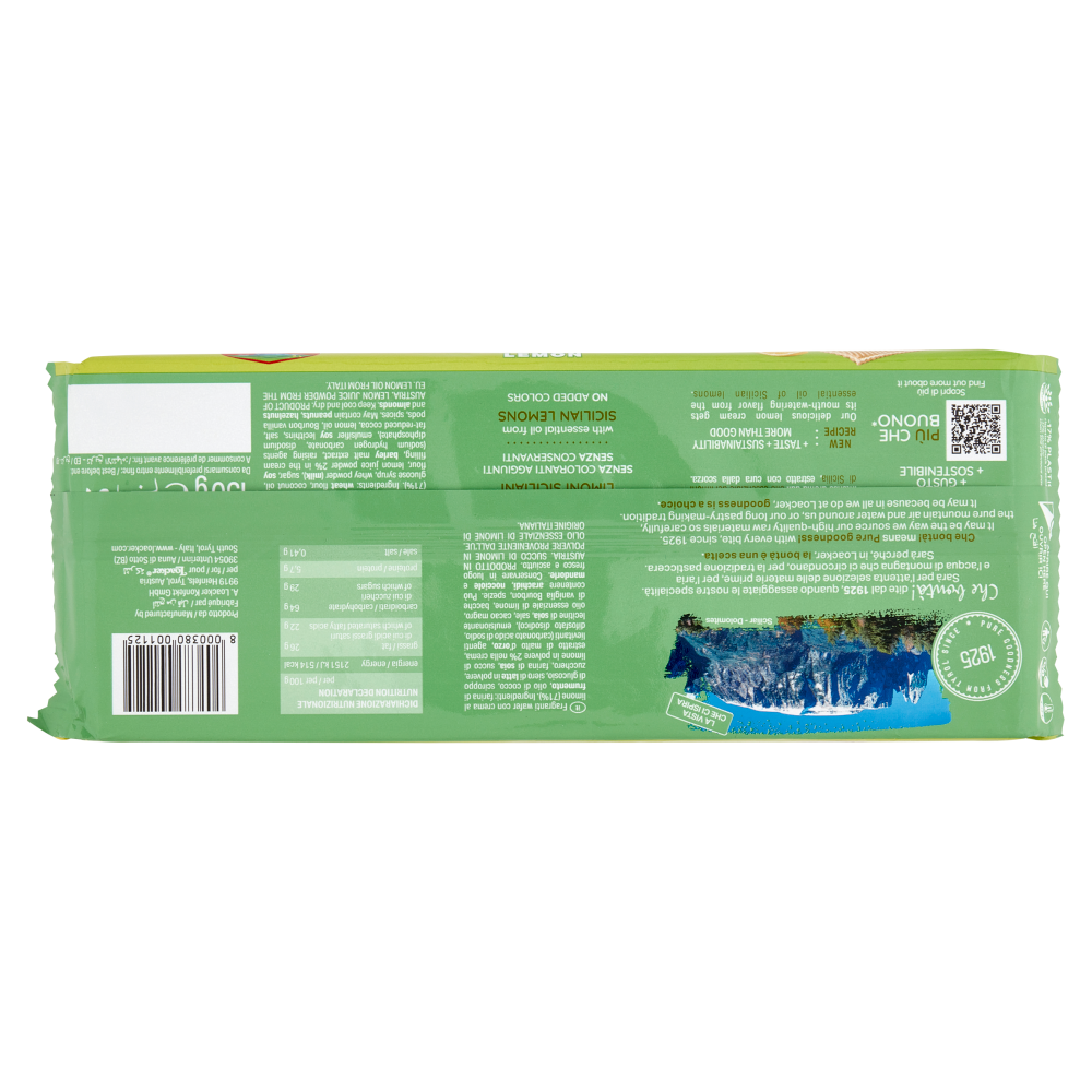 Loacker Wafer per Gelato Lemon con crema al limone di Sicilia 150 g