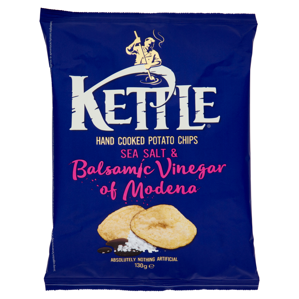 Kettle Sea Salt & Balsamic Vinegar of Modena 130 g