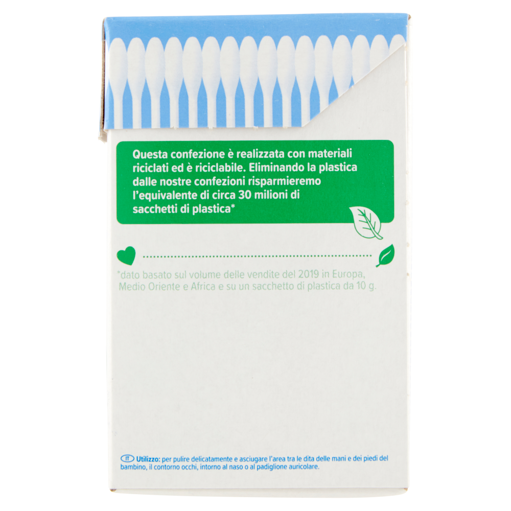 JOHNSON'S Baby, Cotton Fioc, 100% in Puro Cotone, per Tutta La Famiglia, 100pz