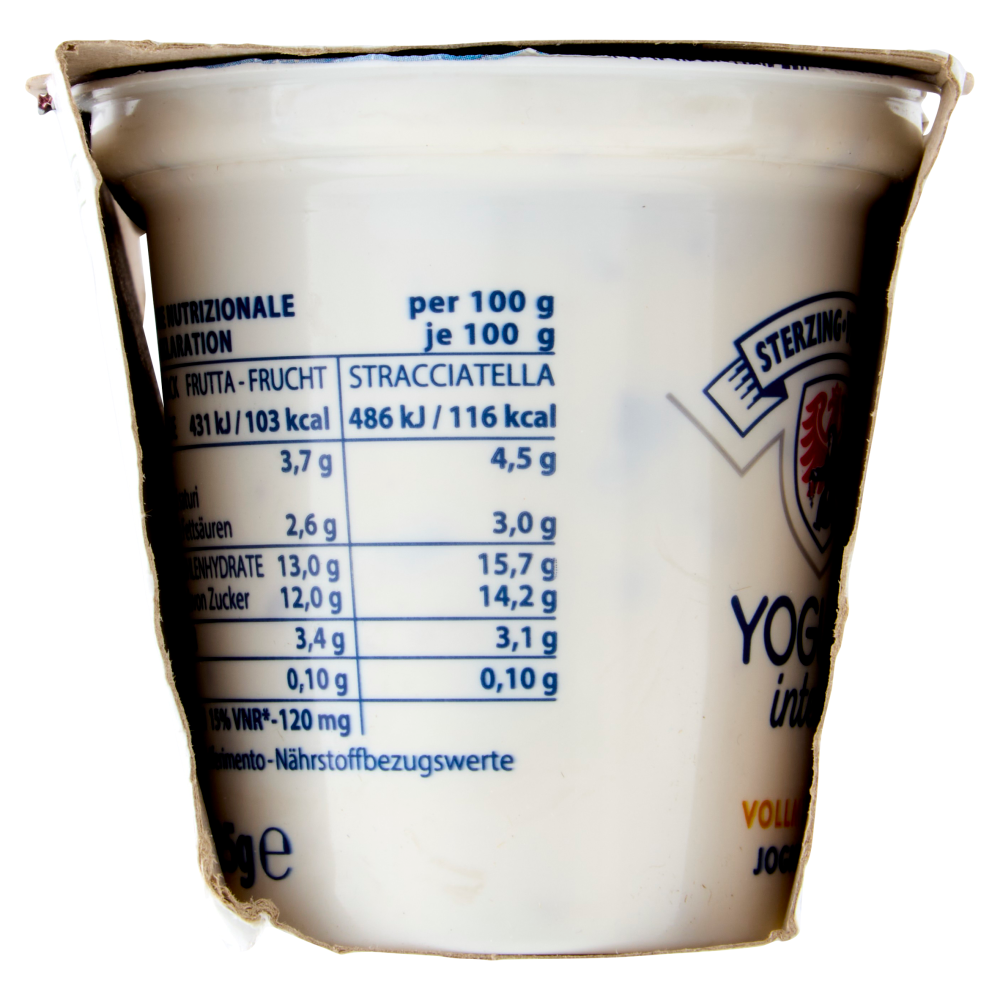 Sterzing Vipiteno Yogurt intero Stracciatella 2 x 125 g