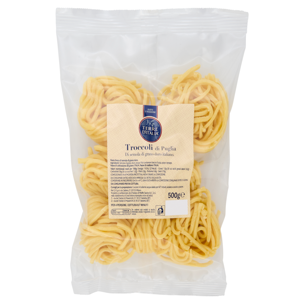 Terre d'Italia Troccoli di Puglia 500 g