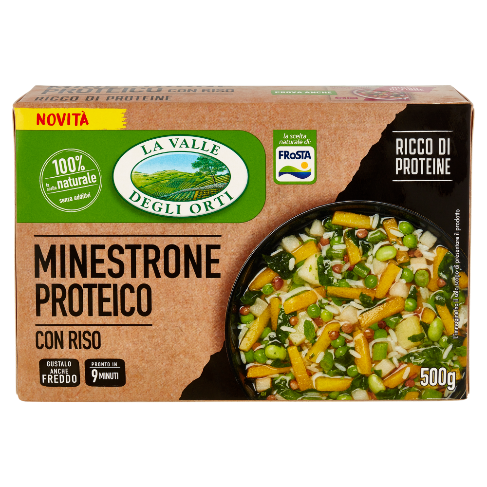 La Valle Degli Orti Minestrone Proteico con Riso 500 g