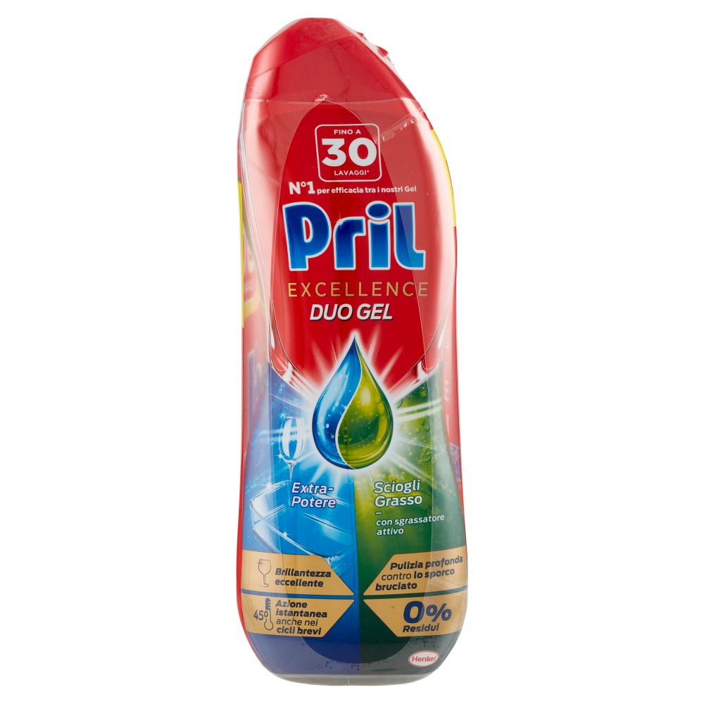 PRIL Excellence Duo Gel Sciogli Grasso 3x540ml