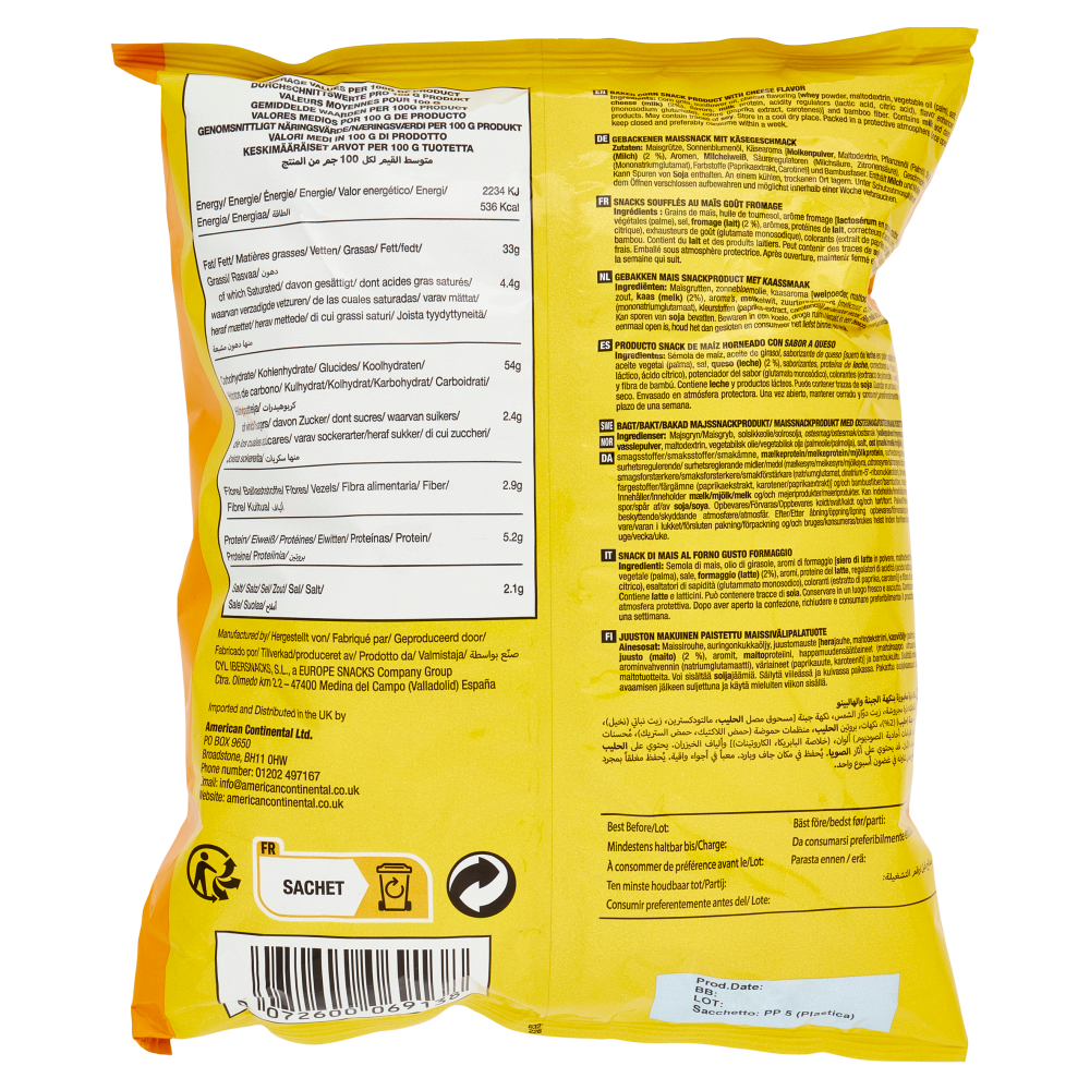 Herr's Baked Cheese Curls 113 g