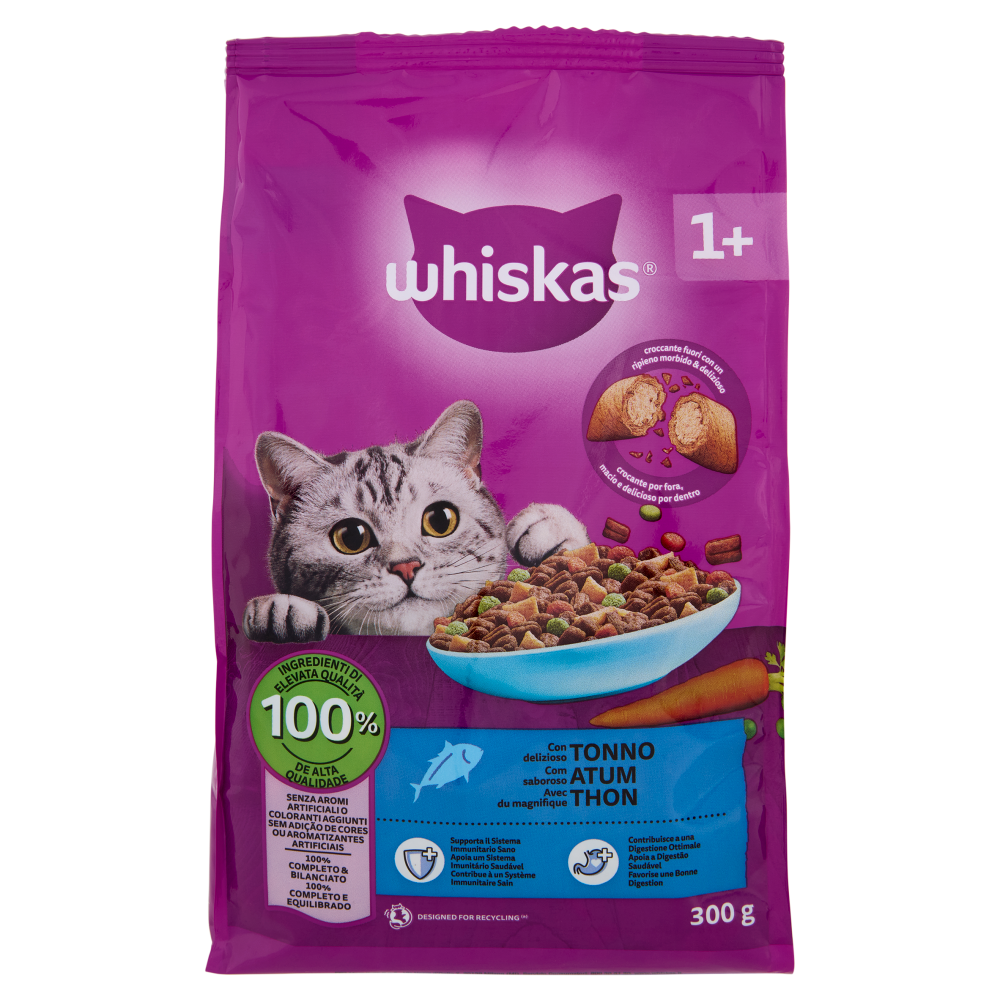 Whiskas Crocchette con delizioso Tonno 300g