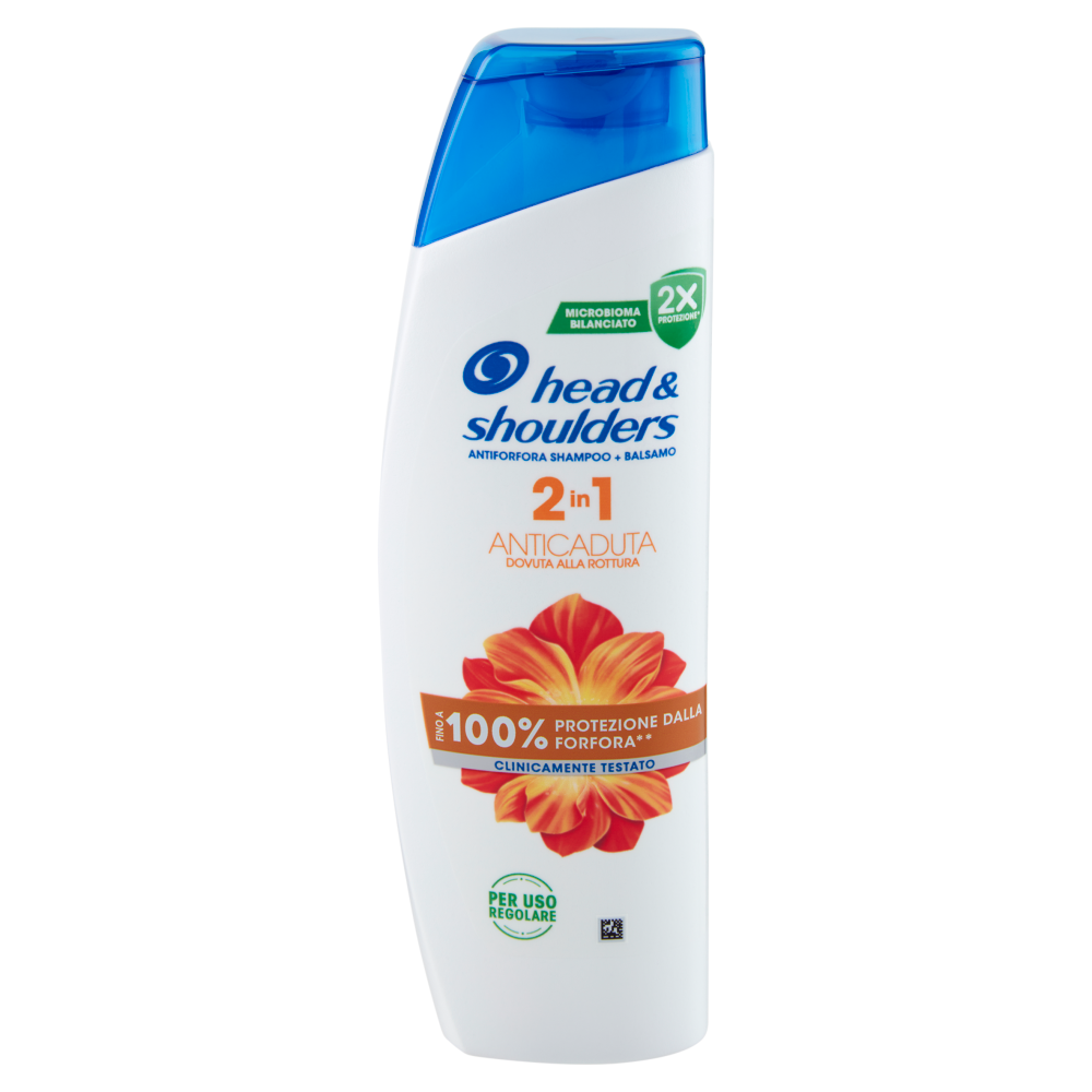 Head & Shoulders Antiforfora Shampoo + Balsamo 2in1 Anticaduta 250 ml