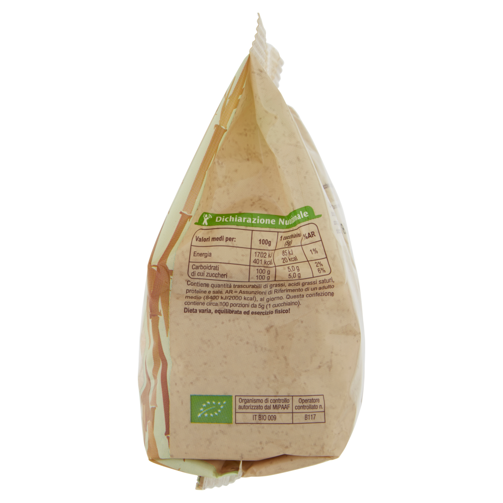 Carrefour Bio Zucchero di canna grezzo Biologico 500 g