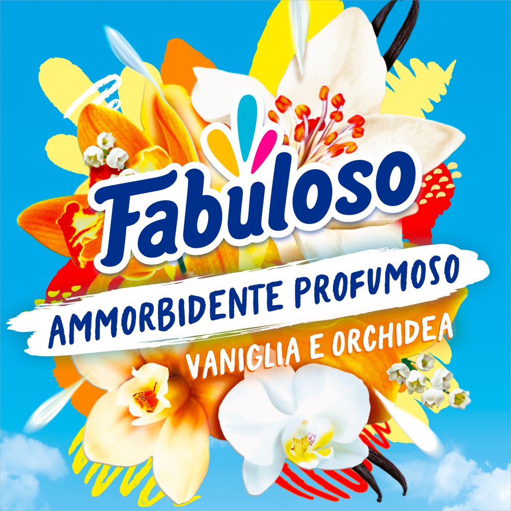 Fabuloso ammorbidente concentrato profumato Vaniglia 1,17L