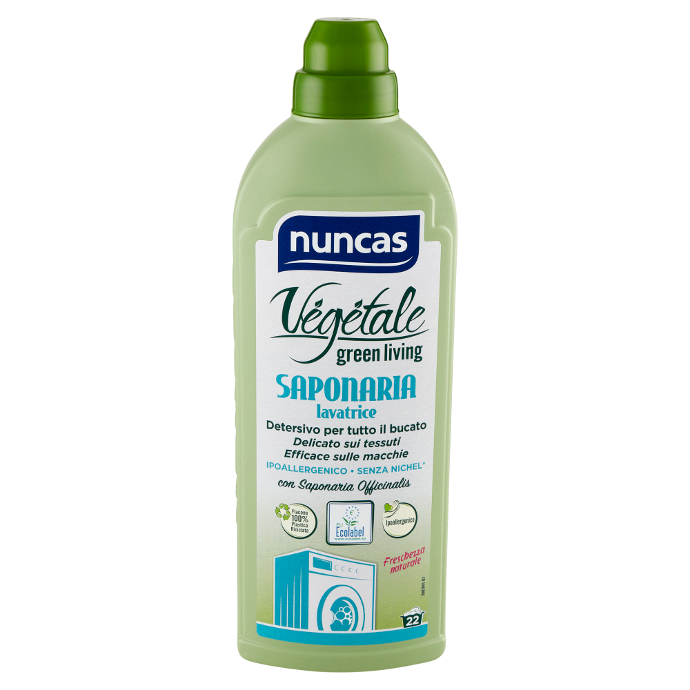 nuncas Vegetale Saponaria lavatrice Freschezza naturale 1 l