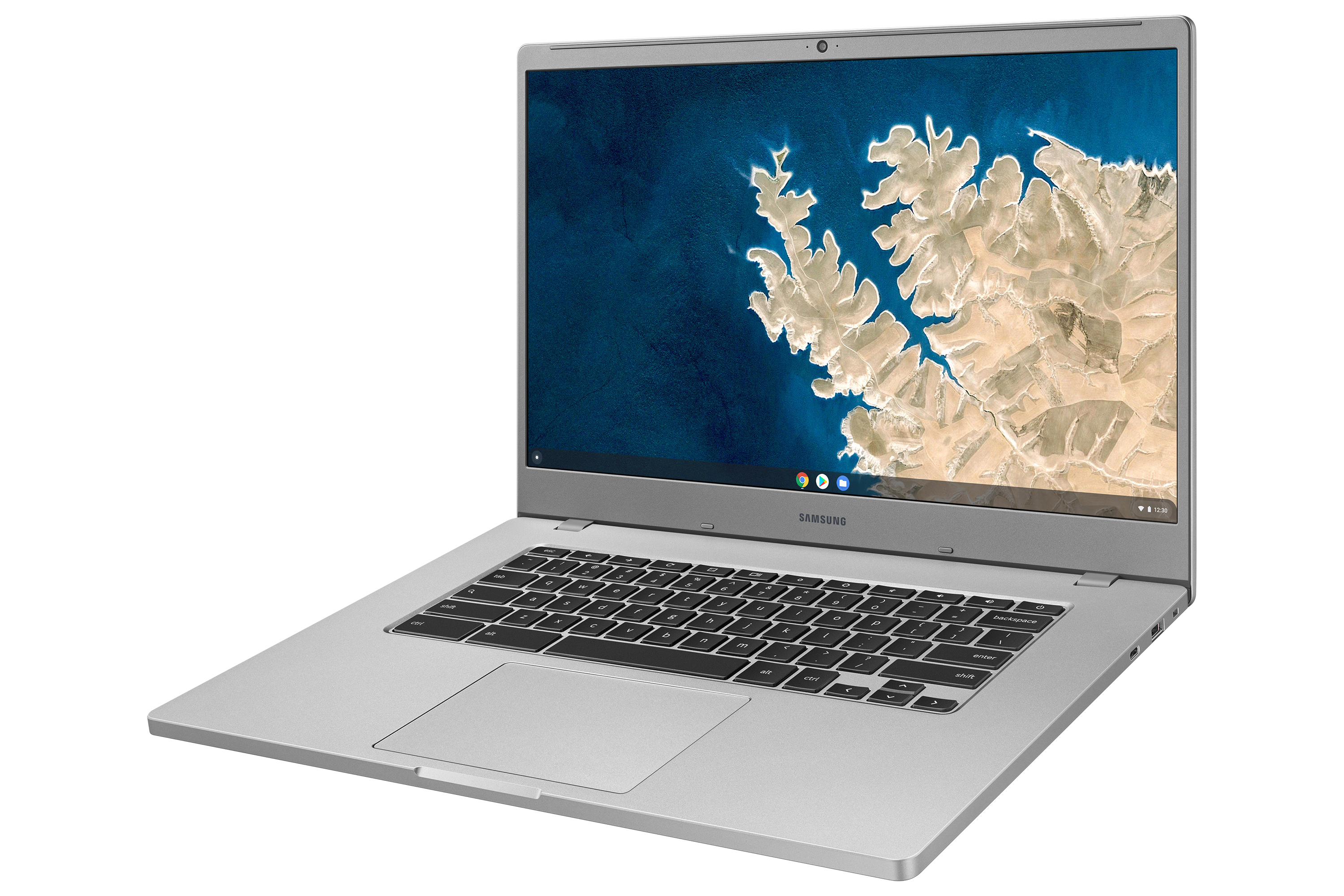 Samsung Chromebook 4+ Intel® Celeron® N4000 39,6 cm (15.6") Full HD 4 GB LPDDR4-SDRAM 64 GB eMMC Wi-Fi 5 (802.11ac) ChromeOS Argento