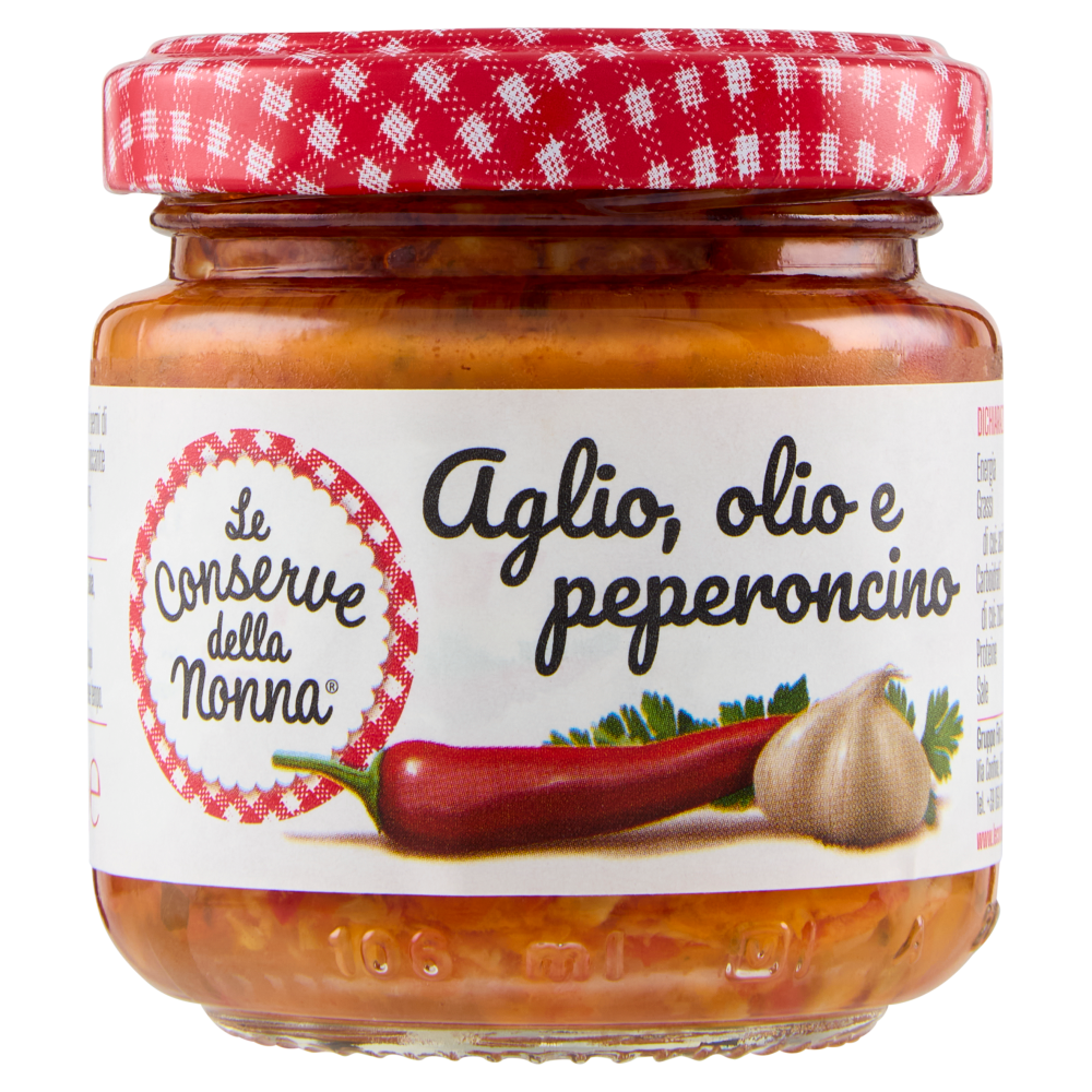 Le Conserve della Nonna Aglio, olio e peperoncino 95 g