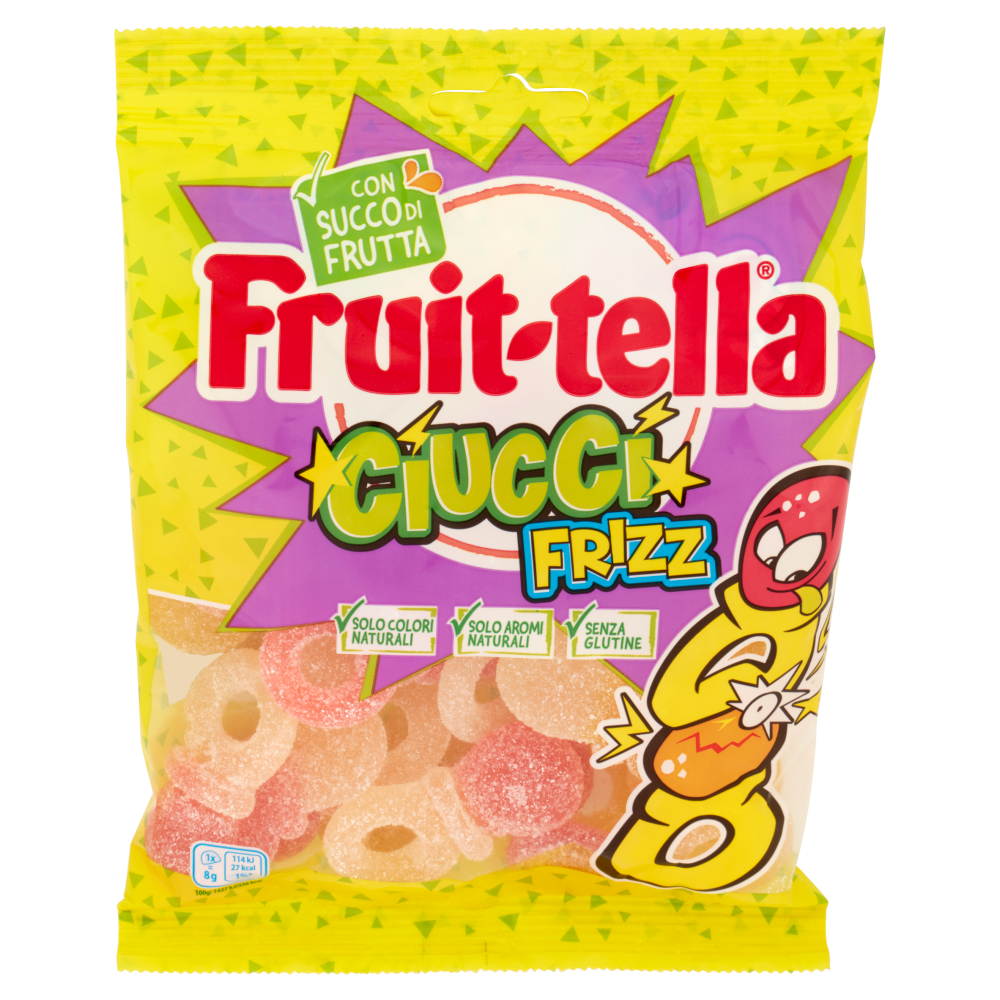 Fruit-tella Ciucci Frizz 175 g