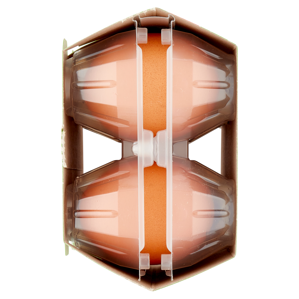 Coccod&igrave; Grandi Extra Fresche 6 Uova Fresche da allevamento a Terra