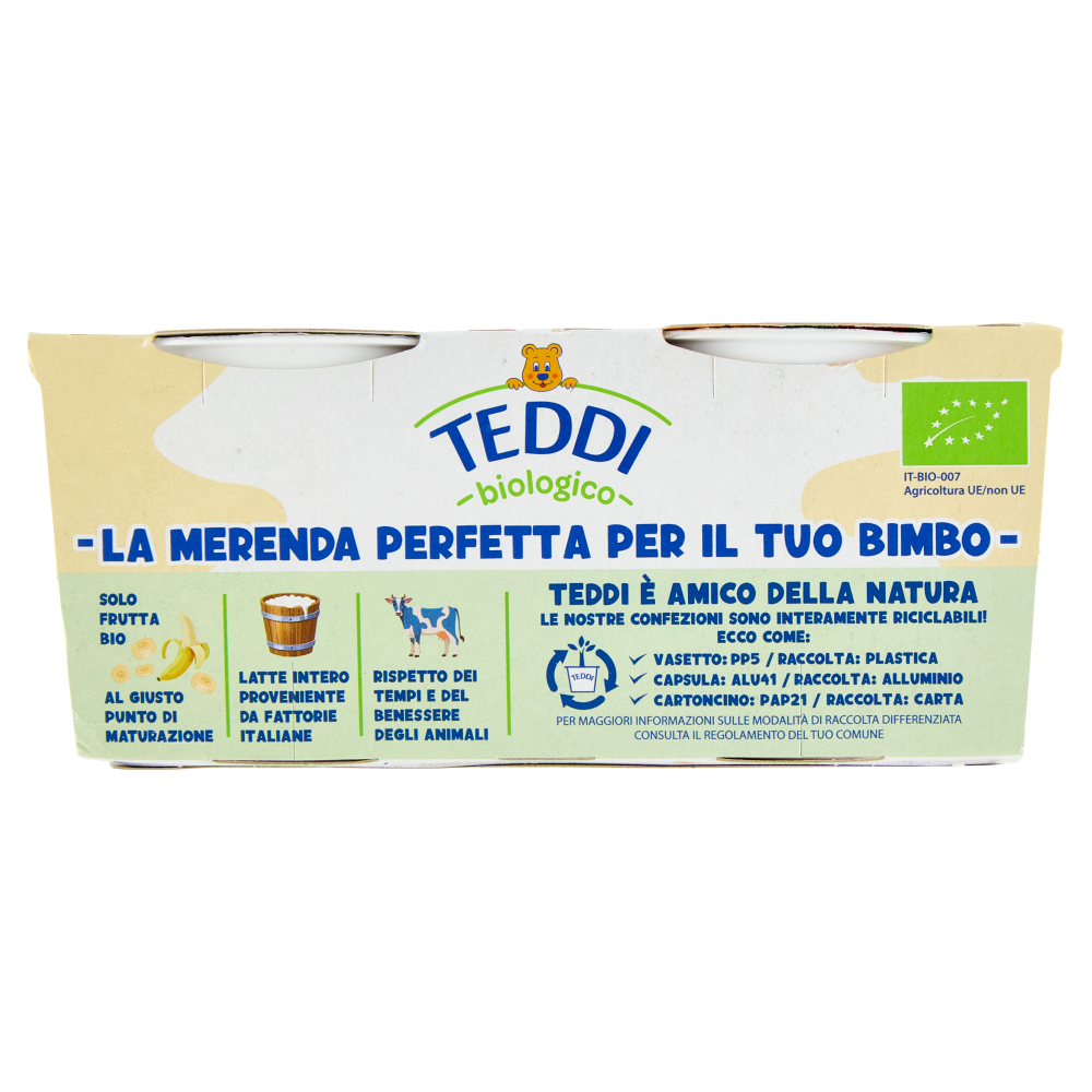 Teddi biologico Banana 2 x 115 g