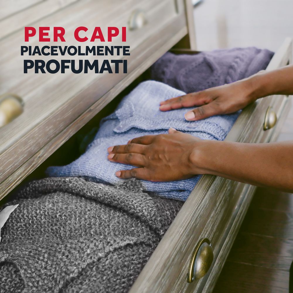 Raid Anti Tarme Gel Vestiti, Per Capi Piacevolmente Profumati, Fragranza alla Lavanda, 6 Pezzi