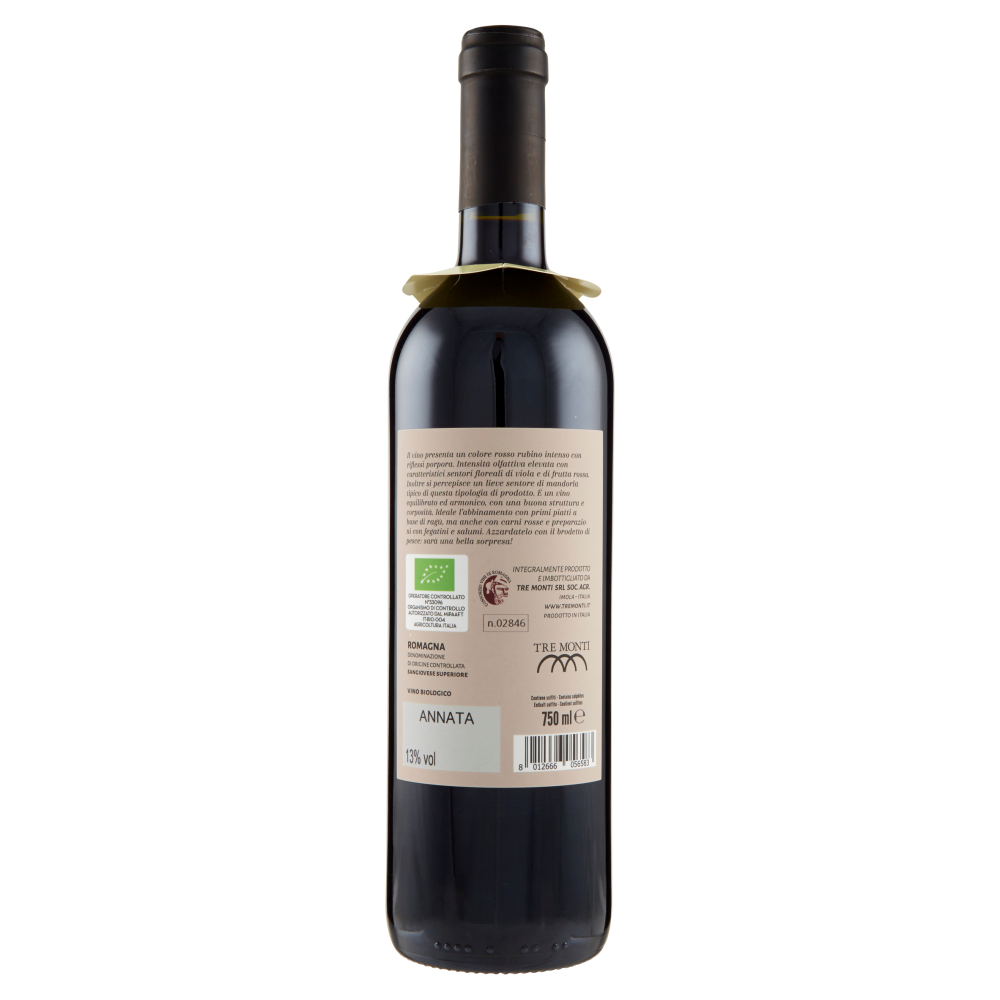 Terre d'Italia Tre Monti Romagna DOC Sangiovese Superiore 750 ml