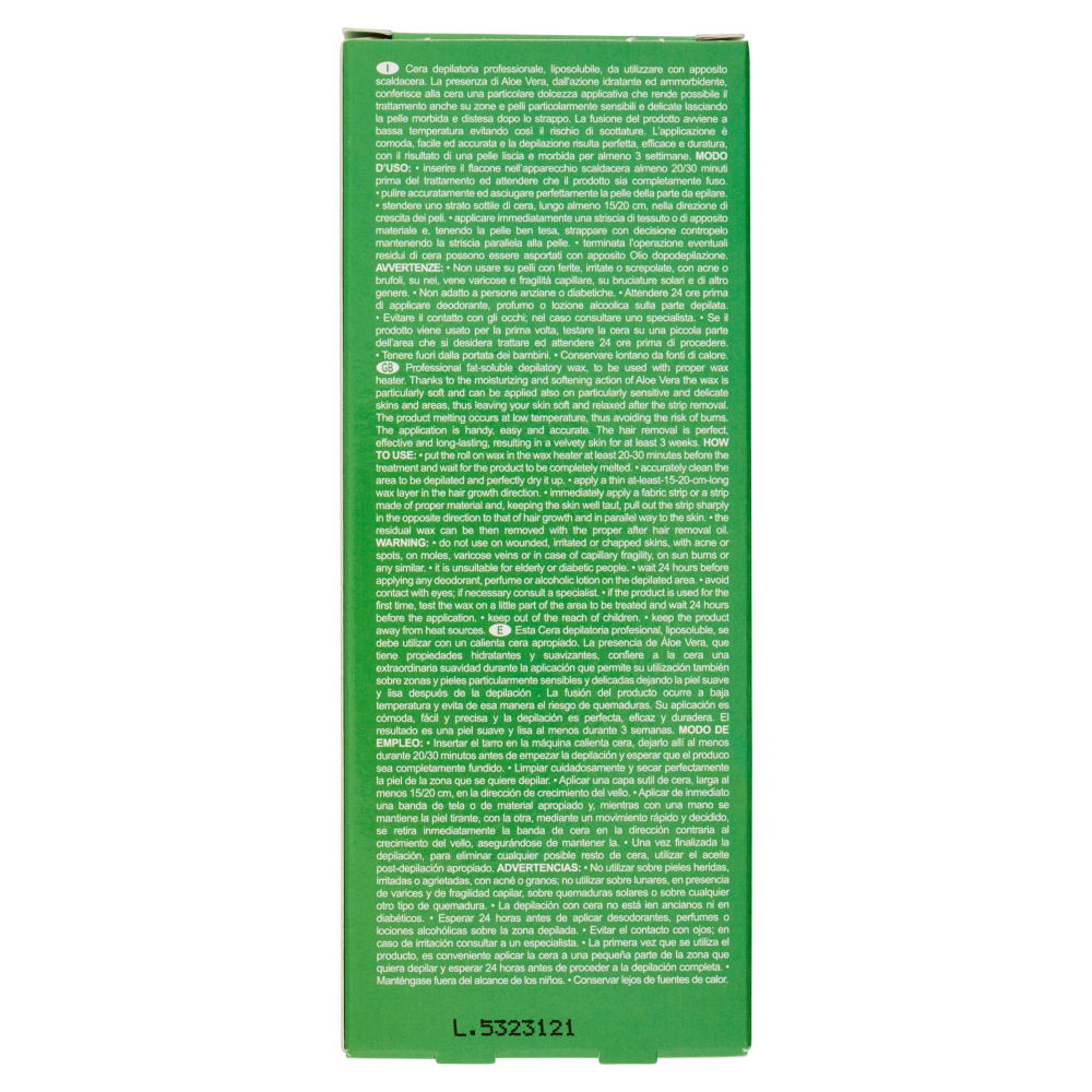 Naturaverde Pro Roll-On Zinco Cera Depilatoria Liposolubile 100 ml