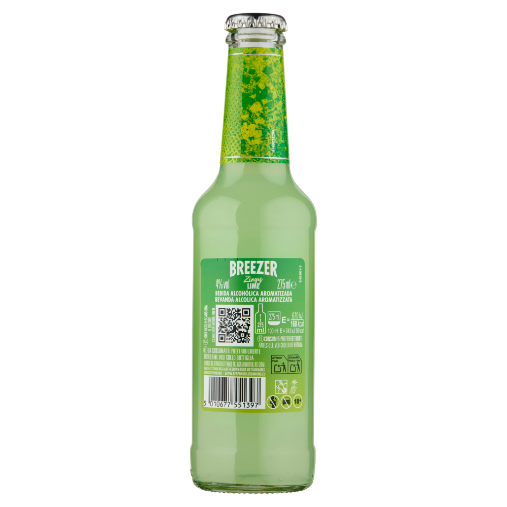 Breezer Zingy Lime 275 ml