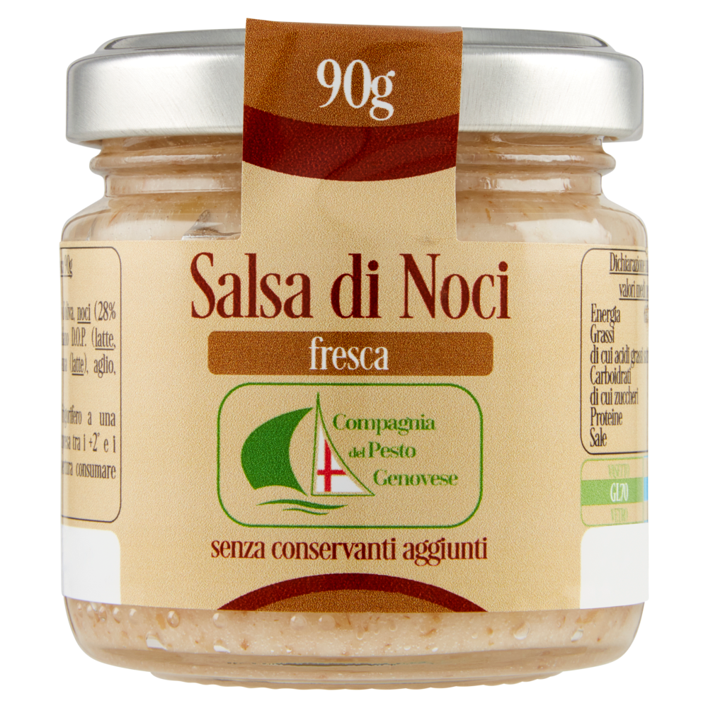 Compagnia del Pesto Genovese Salsa di Noci fresca 90 g