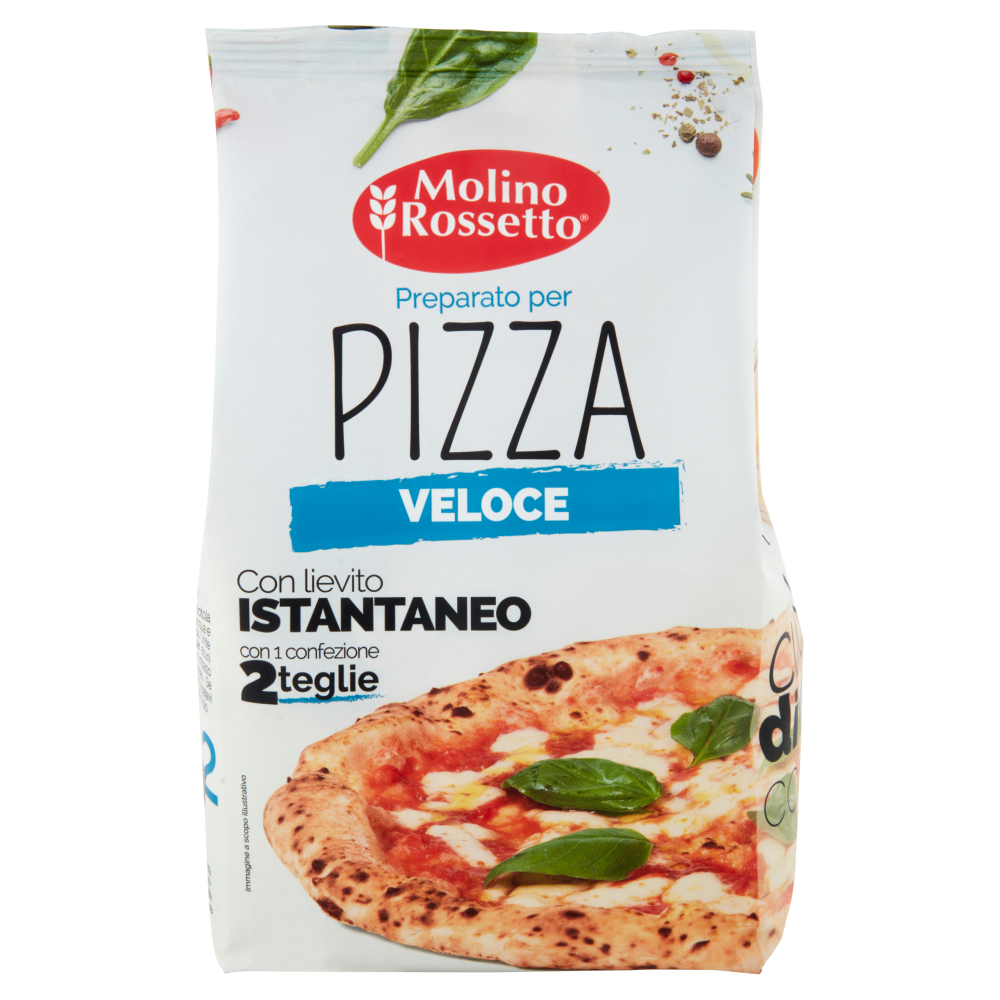 Molino Rossetto Preparato per Pizza Veloce 750 g