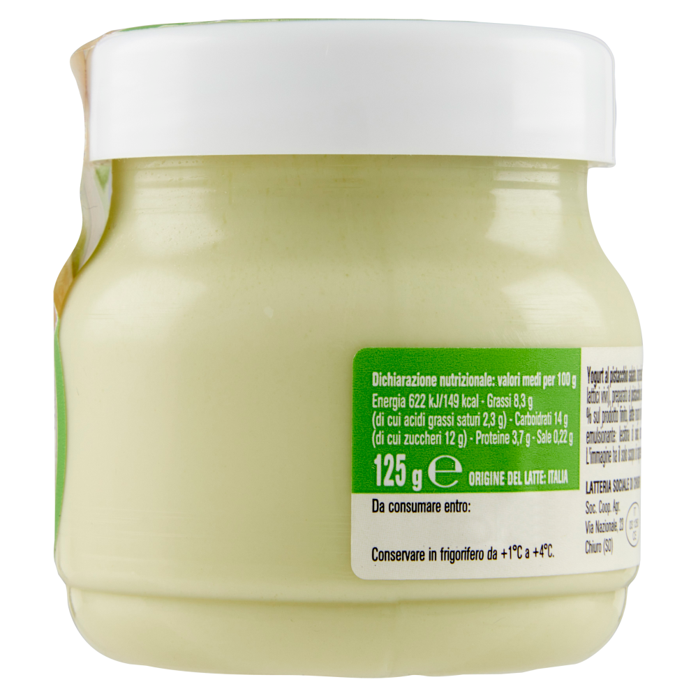 AlpiYò Yogurt di Valtellina Intero con Pistacchio Salato 125 g