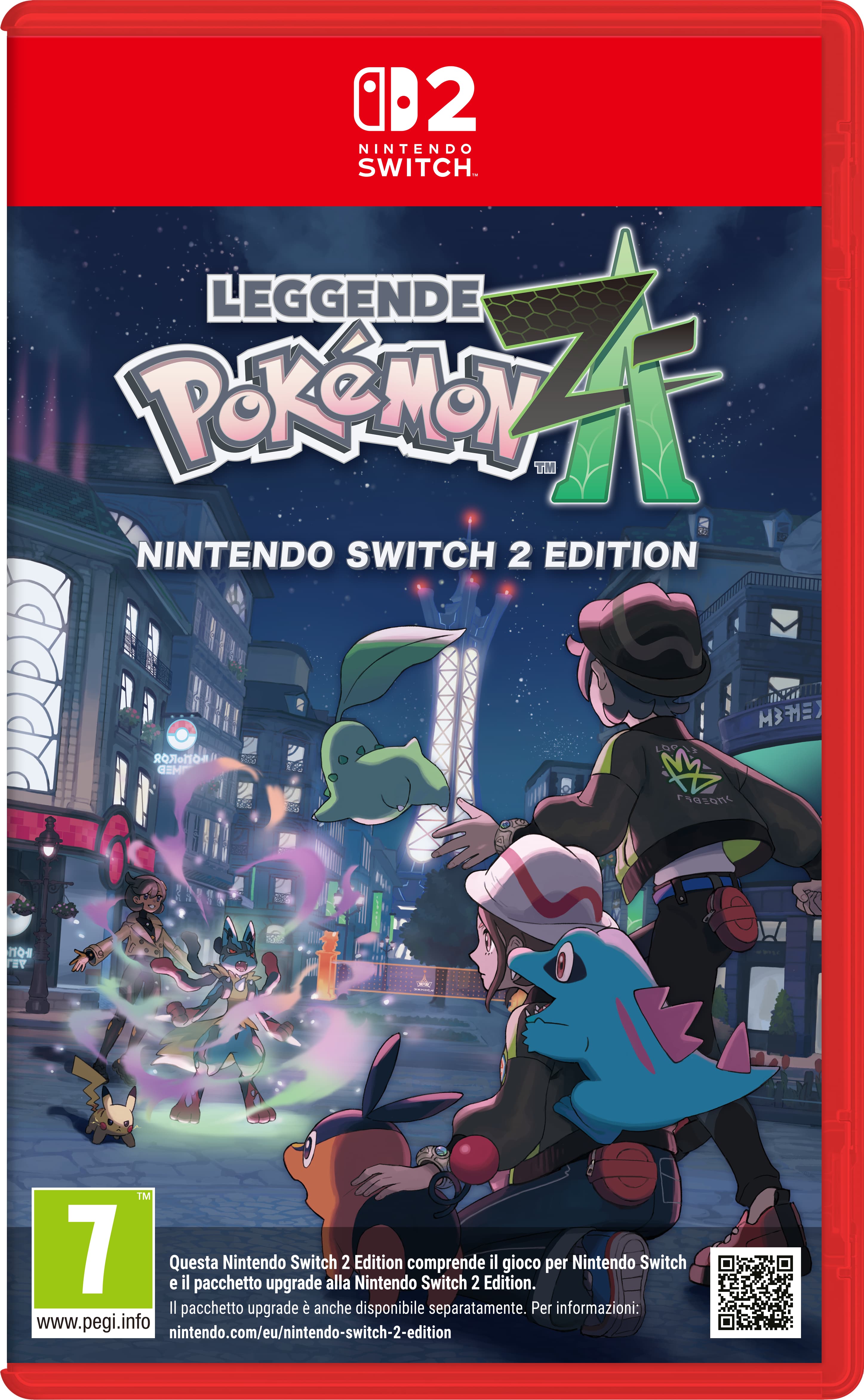 Nintendo LEGGENDE POKèMON : Z-A Switch 2 edition Edizione Nintendo Switch 2 Tedesca, Inglese, ESP, Francese, ITA, Giapponese, Coreano Nintendo Switch 2