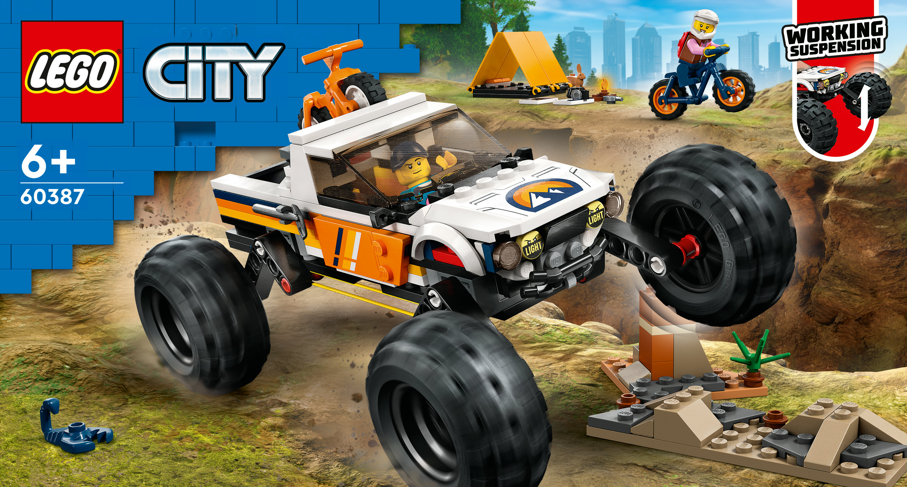 LEGO City Avventure sul fuoristrada 4x4