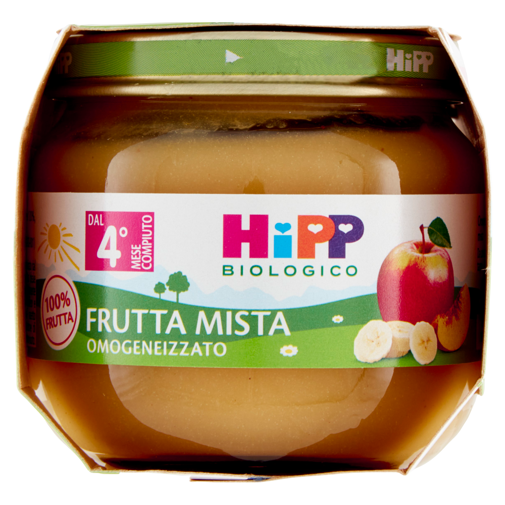 HiPP Biologico Frutta Mista Omogeneizzato 2 x 80 g