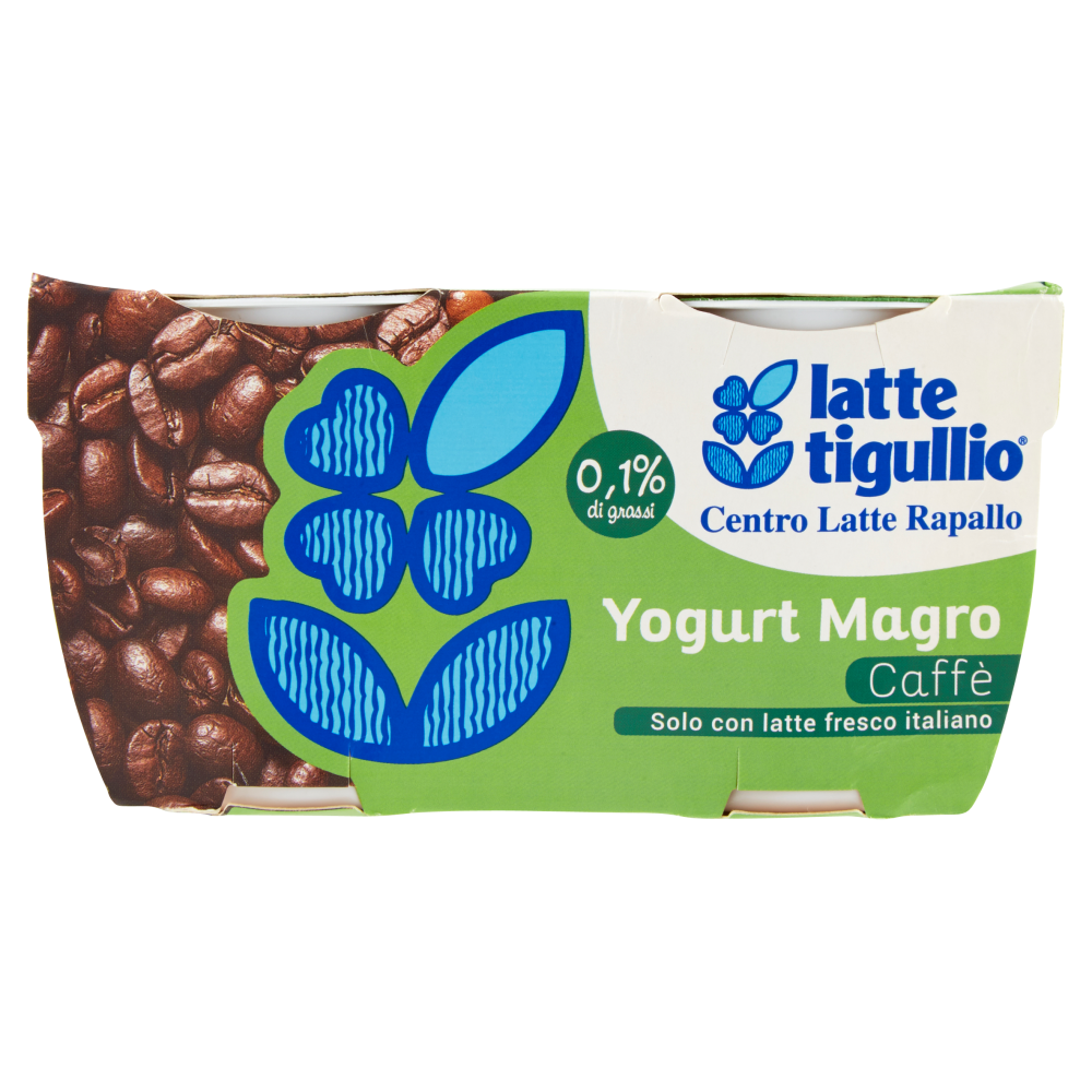 latte tigullio Yogurt Magro Caffè 2 x 125 g