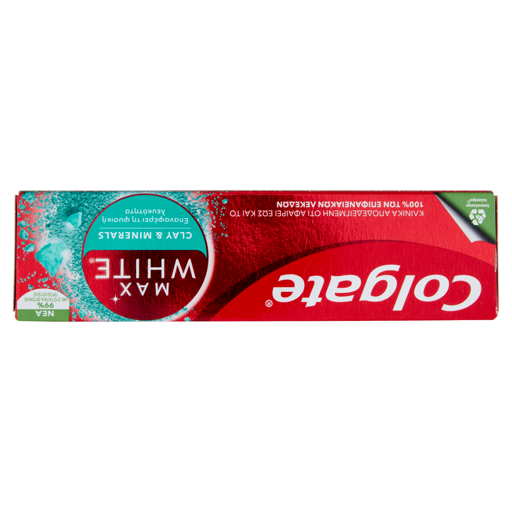 Colgate dentifricio sbiancante Max White Argilla e Minerali 75ml