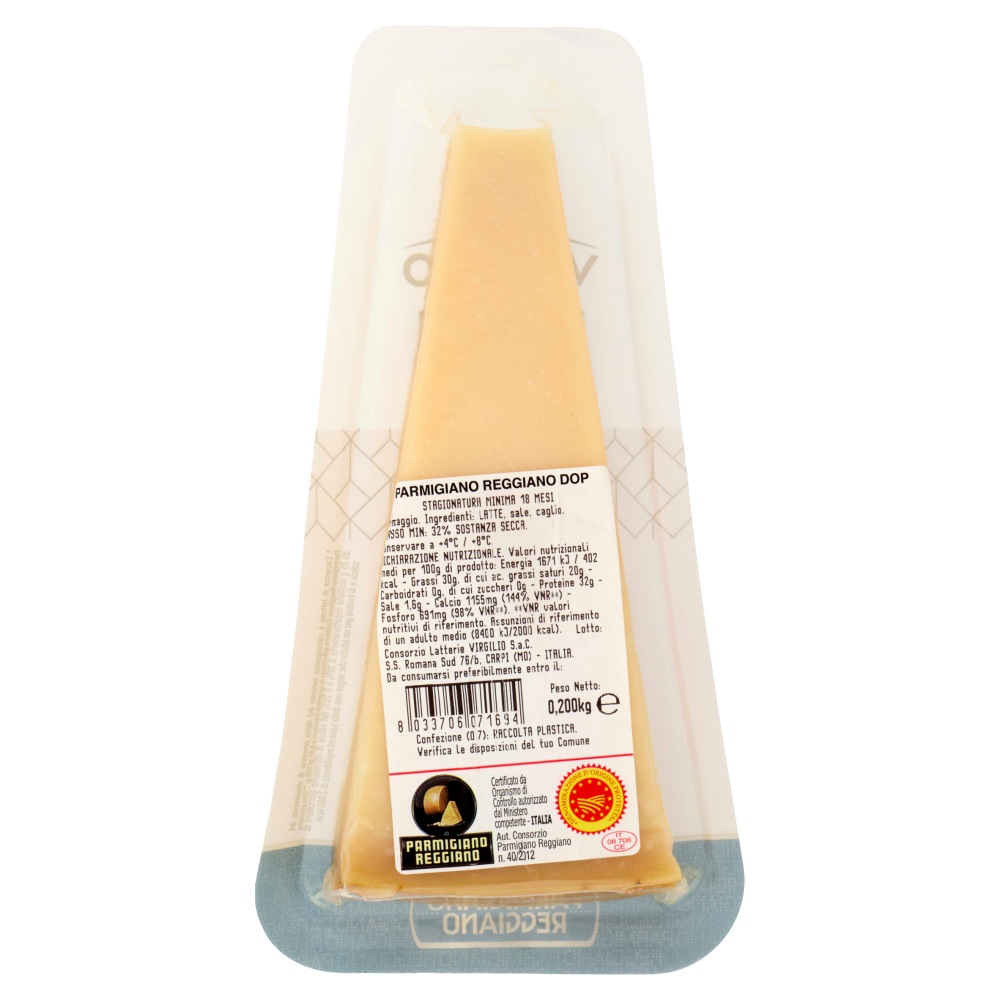 Virgilio Selezione Grana Padano DOP 0,200 Kg