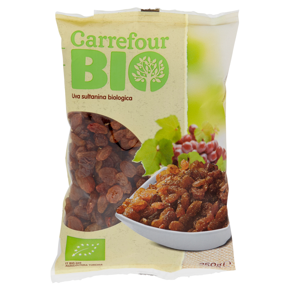 Carrefour Bio Uva sultanina biologica 250 g