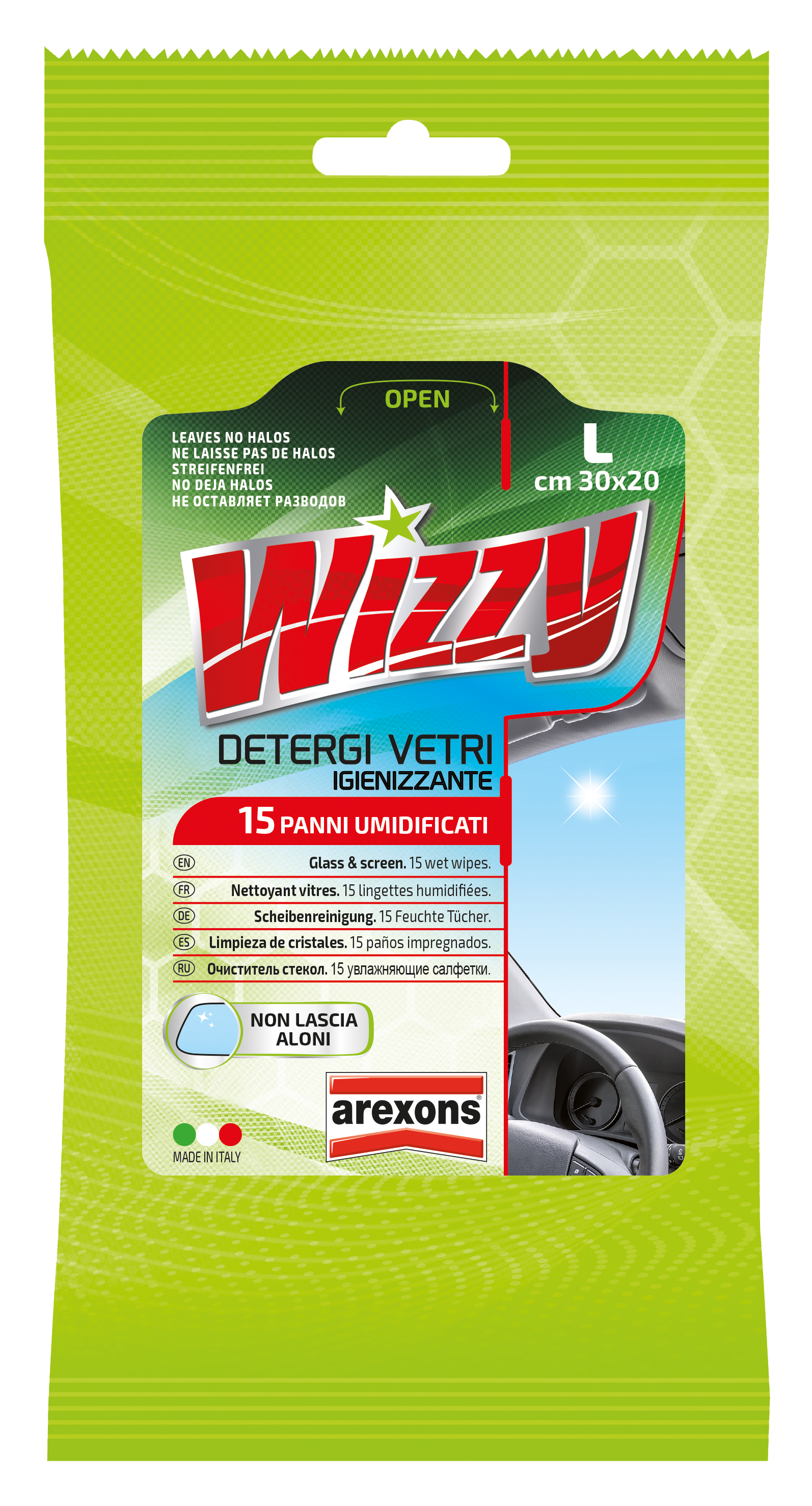 Arexons Panno vetri wizzy