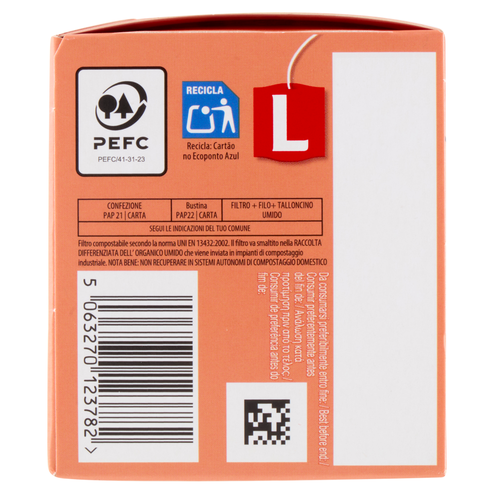 Lipton Pesca & Ibisco Bianco Infuso 20 x 1,7 g