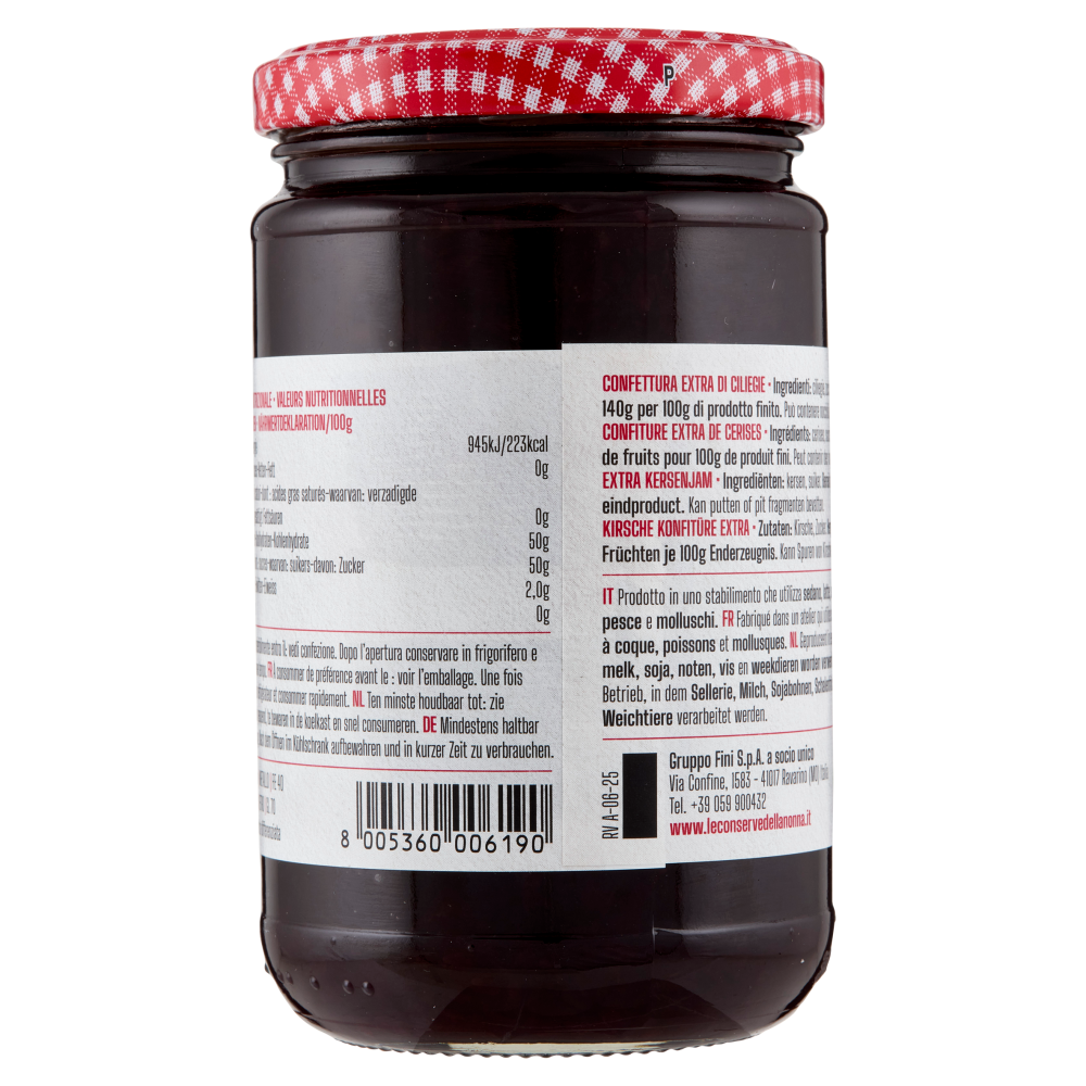 Le Conserve della Nonna Ciliegia dell'Emilia Romagna 330 g