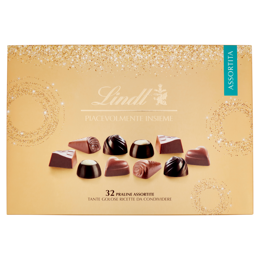 Lindt Piacevolmente Insieme Cioccolatini assortiti Cioccolato fondente Scatola regalo 316g