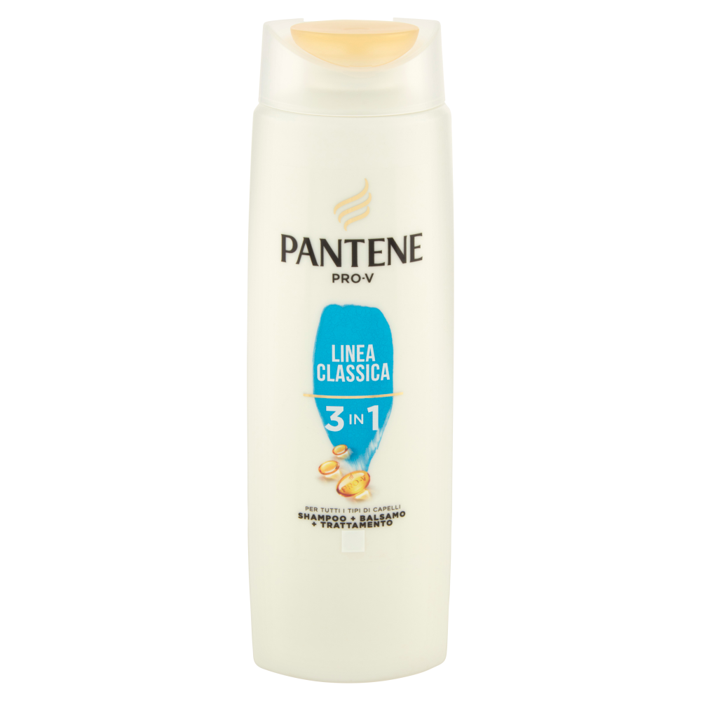 Pantene Shampoo+Balsamo+Trattamento 3in1 Linea Classica 225 ml
