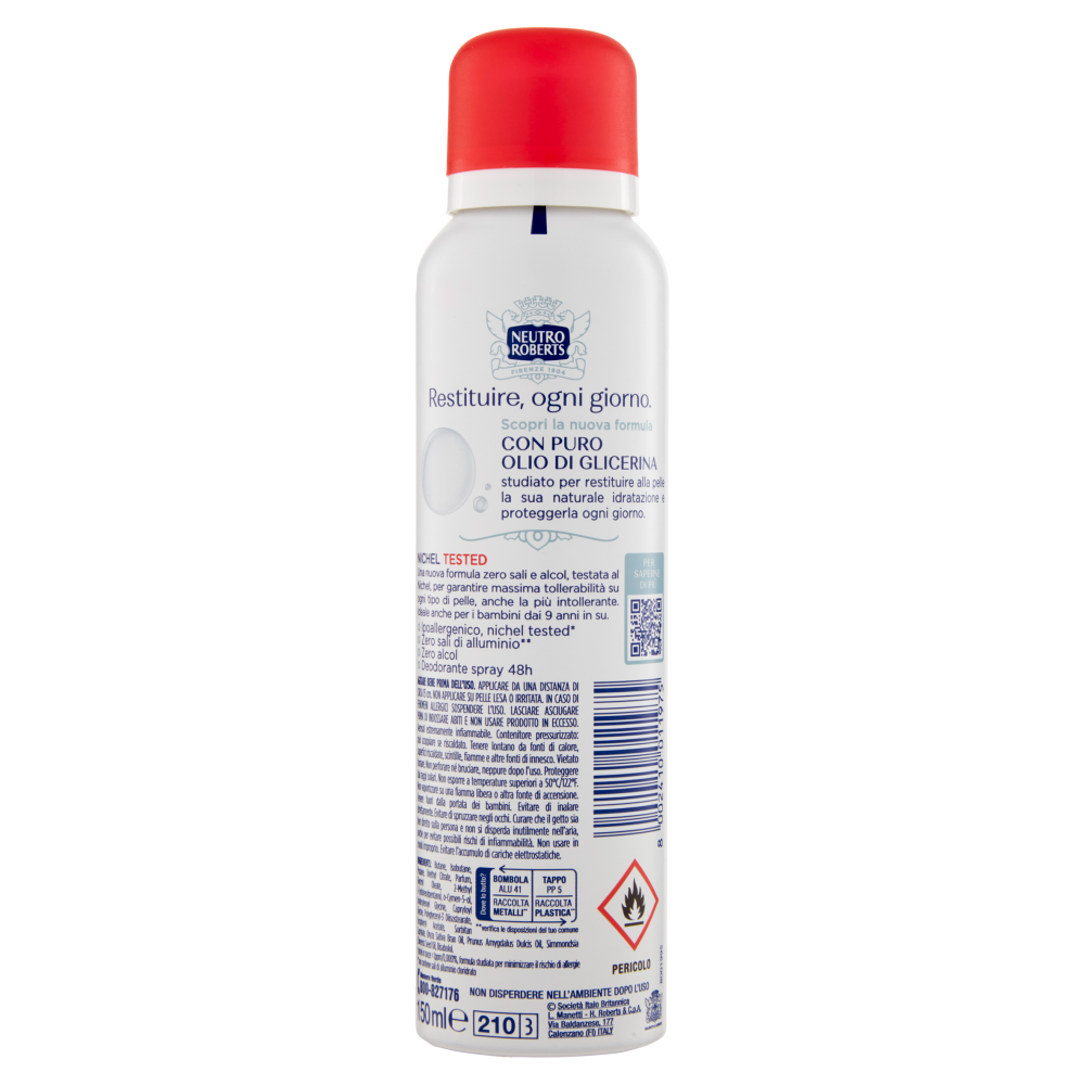 Neutro Roberts Derma Zero Pelli Intolleranti 150 ml