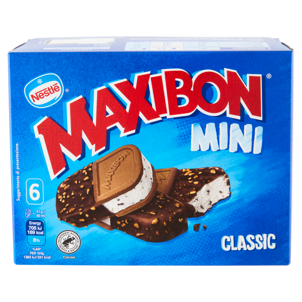 NESTLÉ Maxibon Mini Classic 6x51g