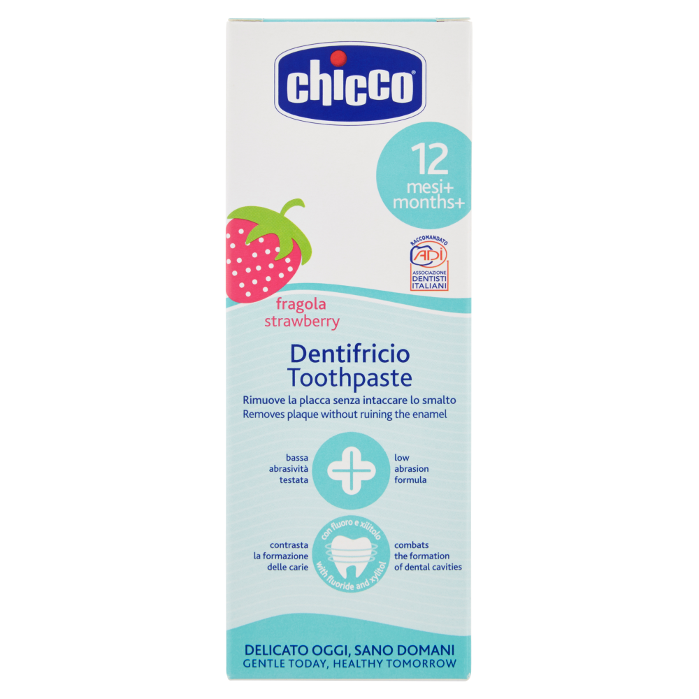 chicco Dentifricio fragola 12 mesi+ 50 mL
