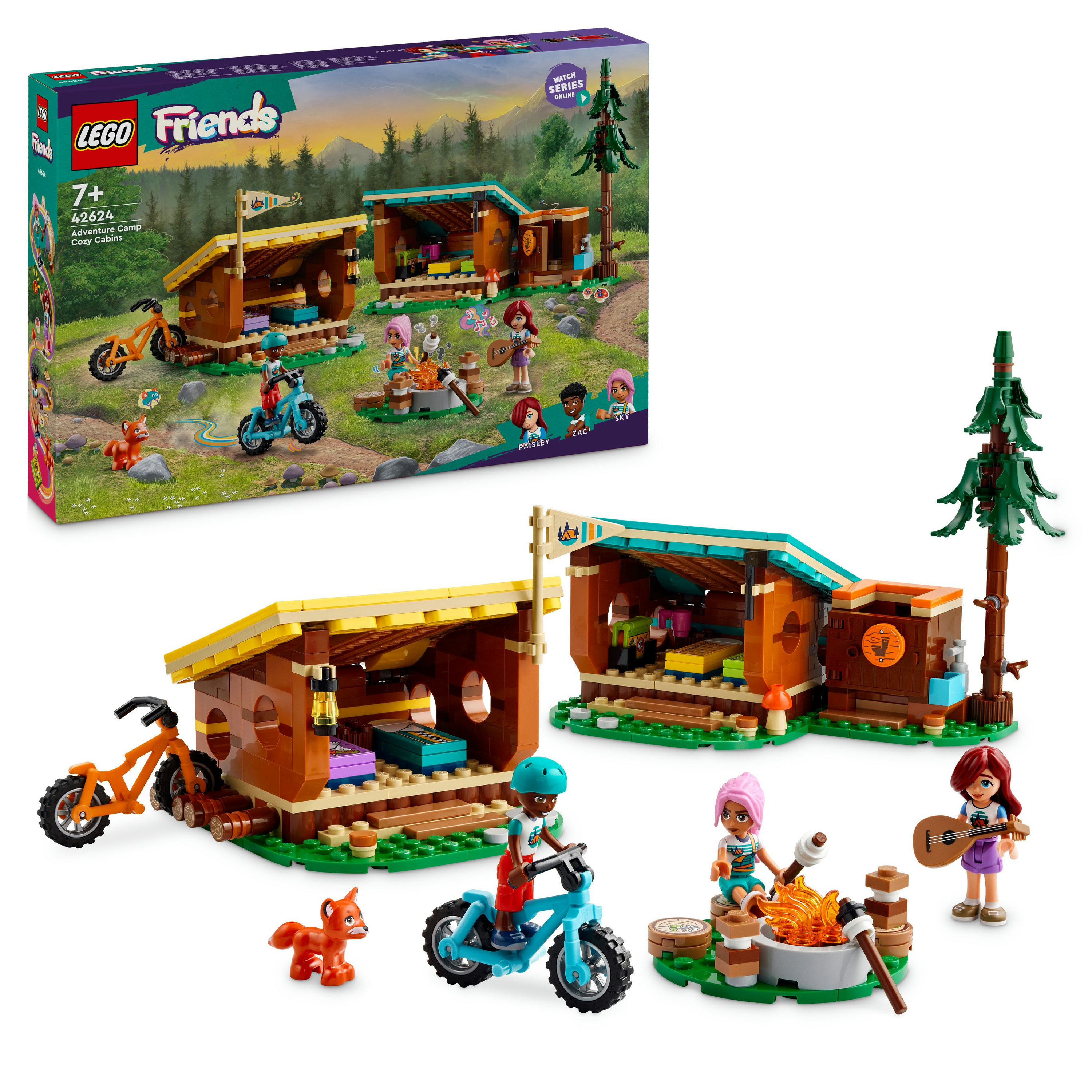LEGO Friends Cabine relax al campo avventure