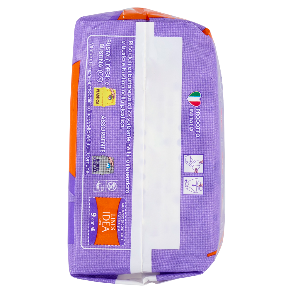 Lines Idea ultra con ali 9 pz