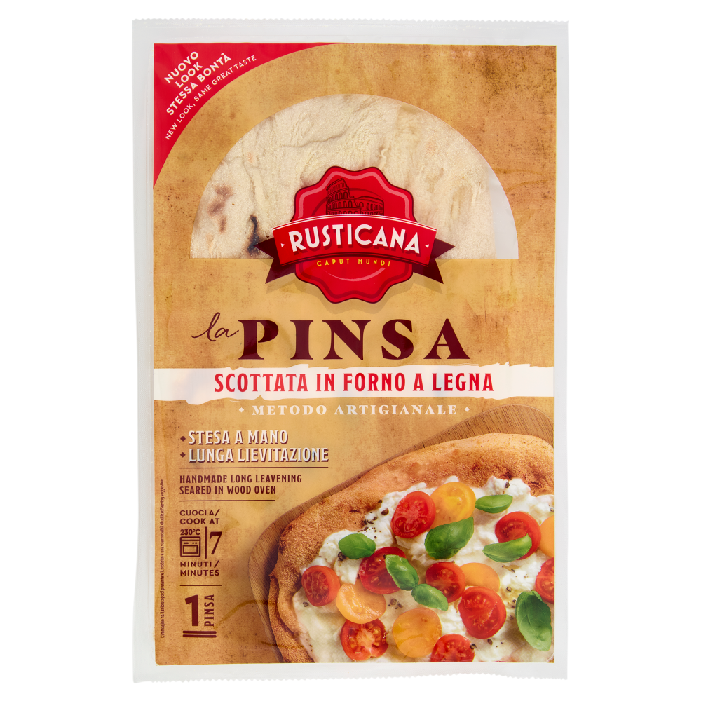 Rusticana la Pinsa Scottata in Forno a Legna 250 g