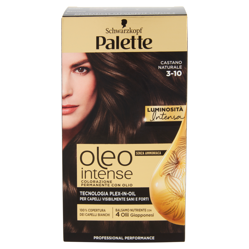 Palette oleo intense Castano Naturale 3-10