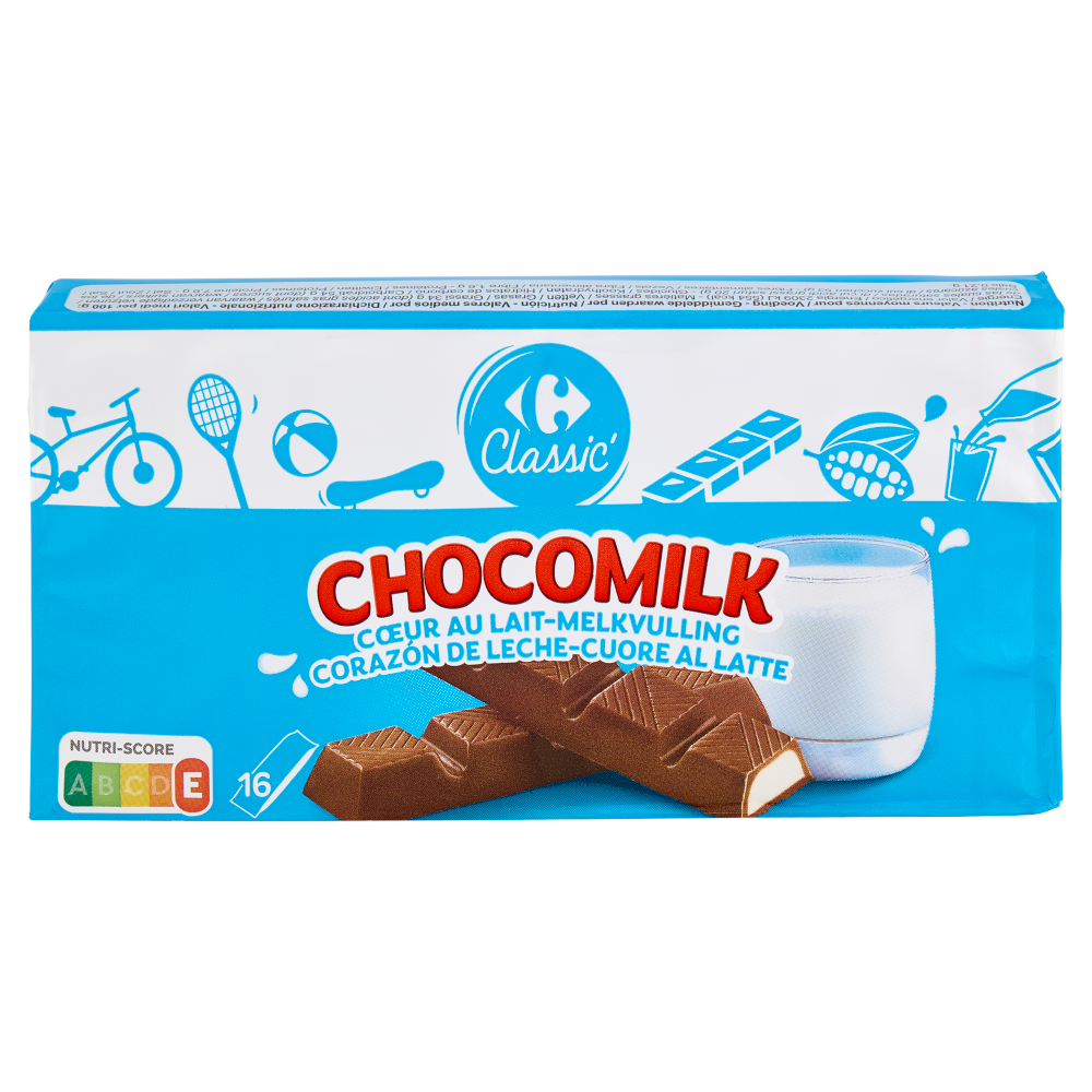 Carrefour Classic Chocomilk Cuore al Latte 200 g