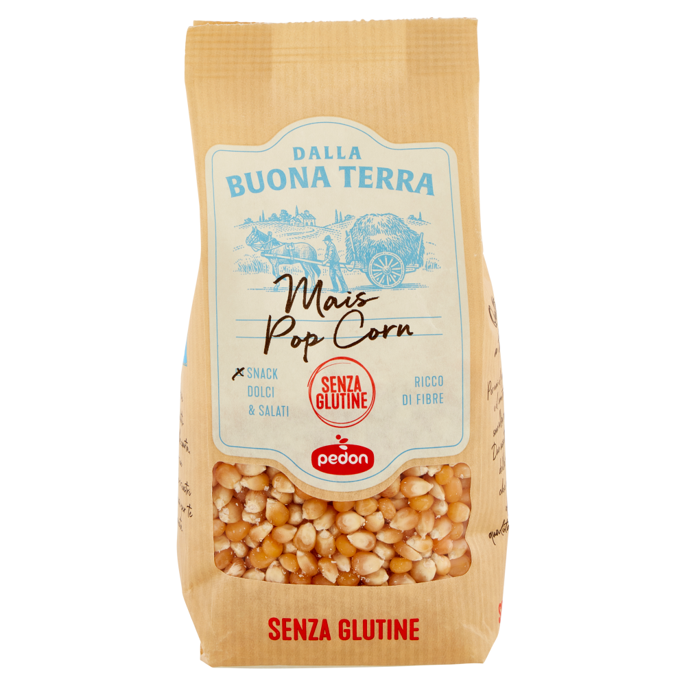 Dalla Buona Terra pedon Senza Glutine Mais Pop Corn 350 g