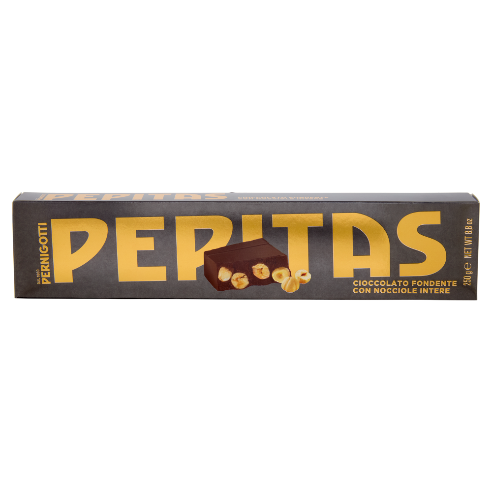 Pernigotti Pepitas Cioccolato Fondente con Nocciole Intere 250 g