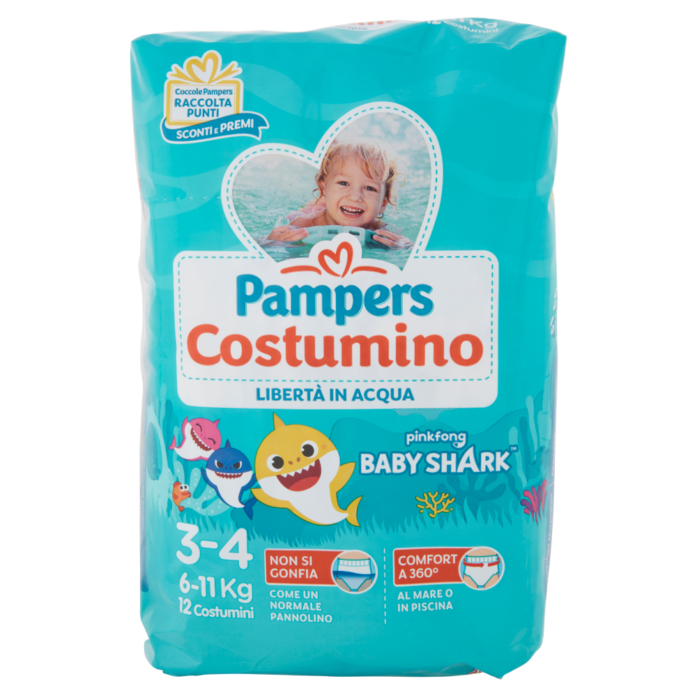 Pampers Costumino 3-4 12 pz