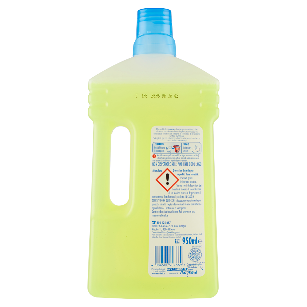 mastro lindo detersivo